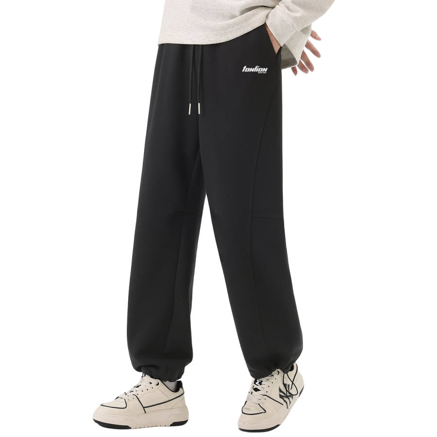 Tonlion Casual Pants Unisex Moderate Sweatpants