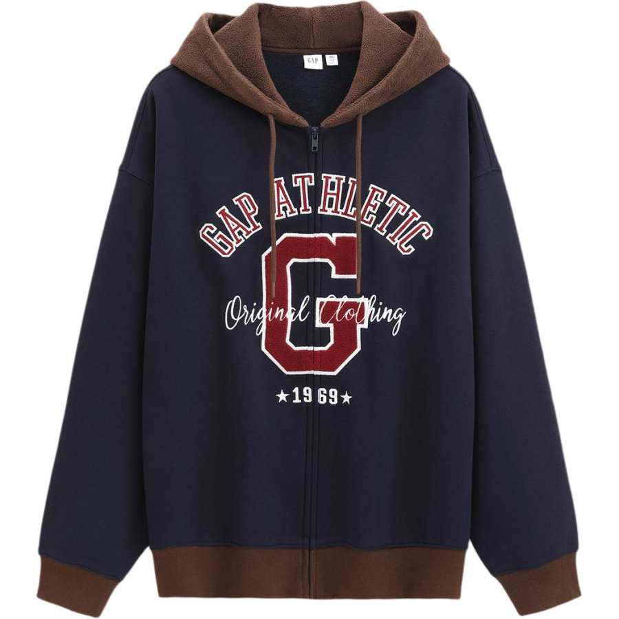 GAP Sweatshirts Unisex Hooded Moderate Cardigan