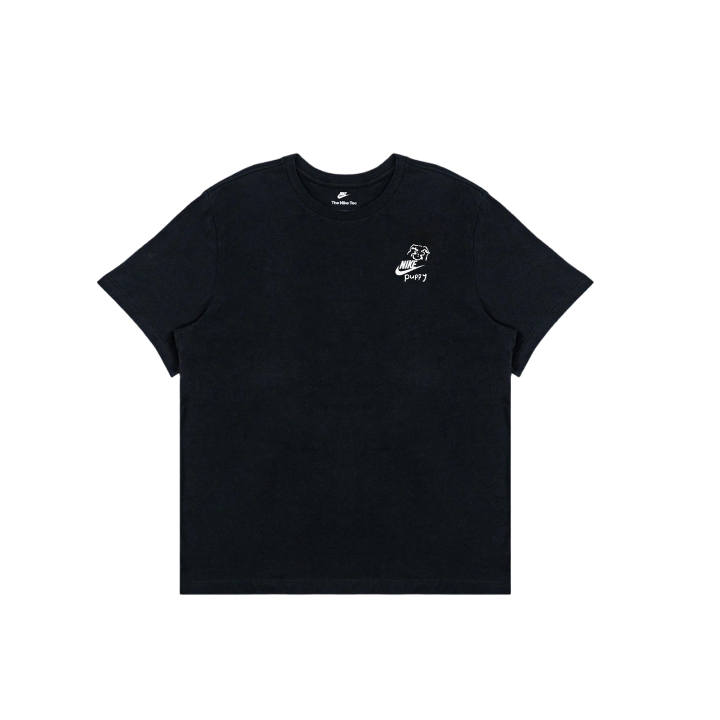 Nike Nike T Shirts Men's Black Crew Neck Moderate Straight Fit