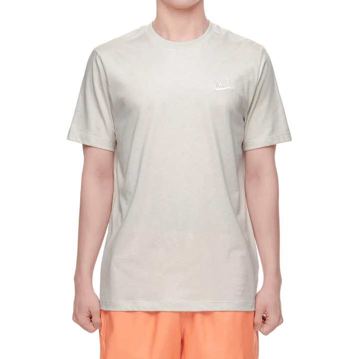 Nike Nike Clothing T Shirts Men's Beige Crew Neck