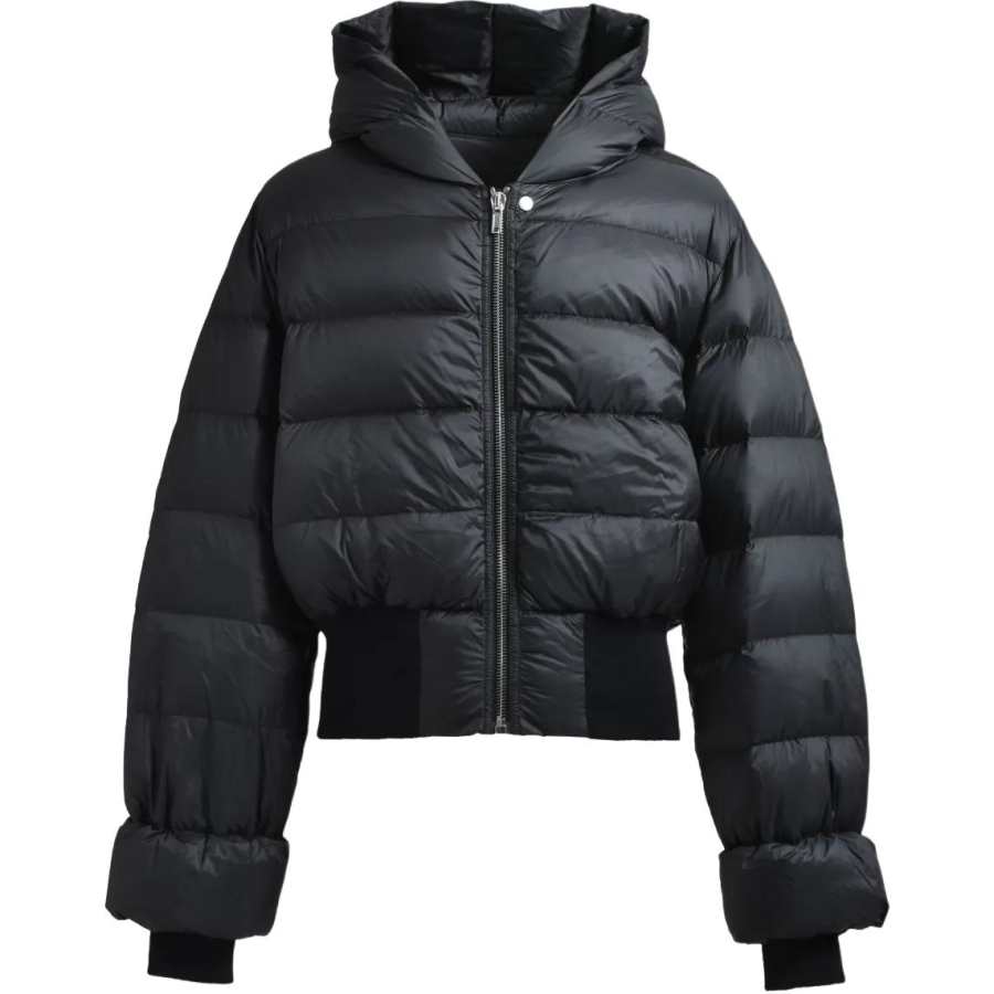 Rick Owens Quilted Hooded Jacket
