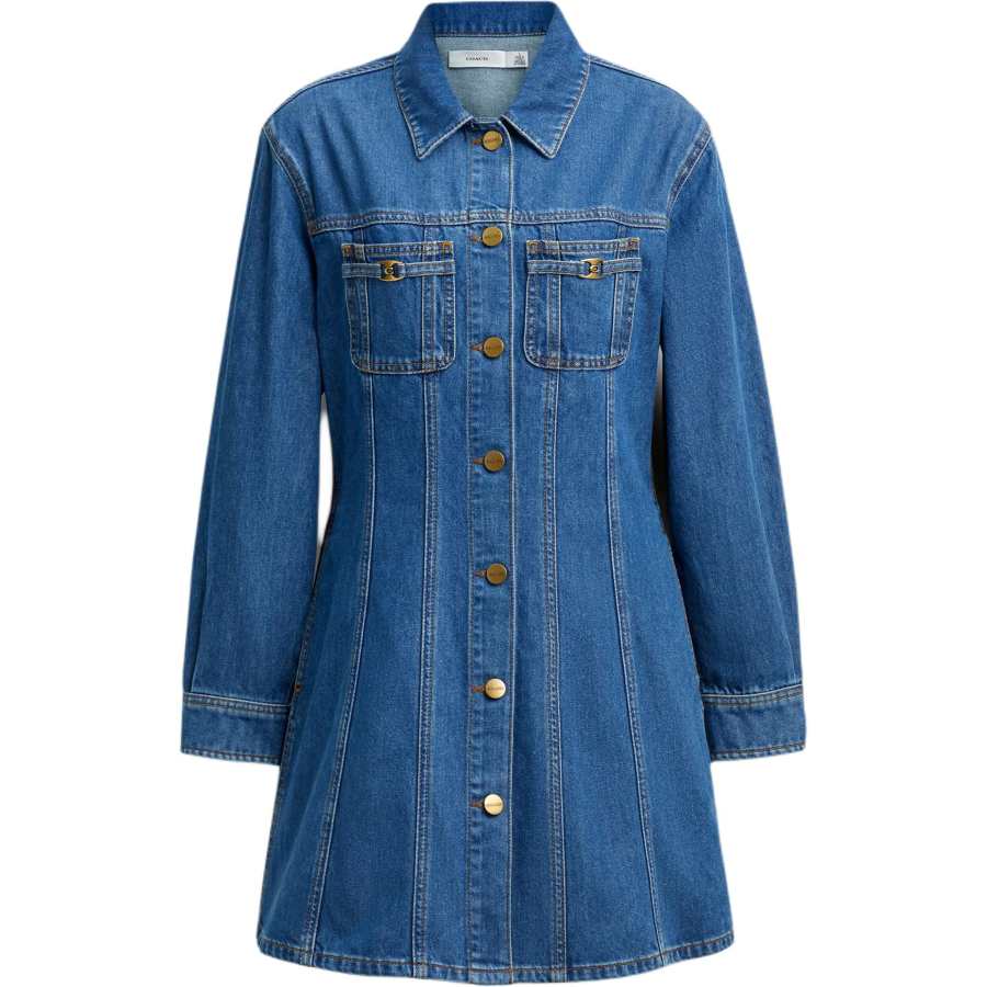COACH FW25 Long Sleeved Dress Women's