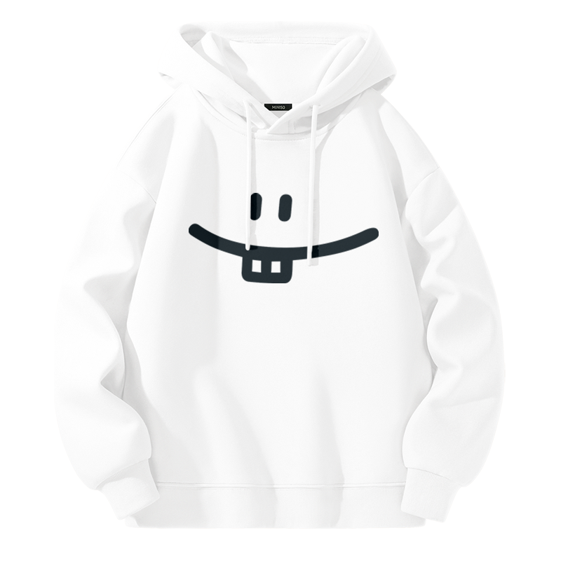 MINISO Sweatshirts Unisex Hooded Moderate Heavyweight