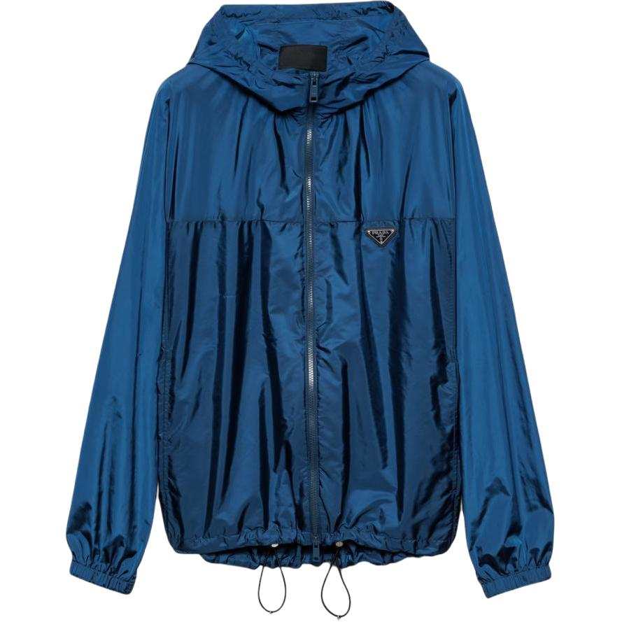 PRADA Prada Triangle-Logo Zipped Jacket
