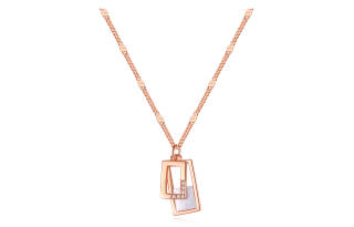 CLARKIA FLOWER 925 Sterling Silver Necklaces Women's