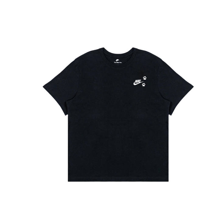 Nike Nike T Shirts Men's Black Crew Neck Moderate Straight Fit