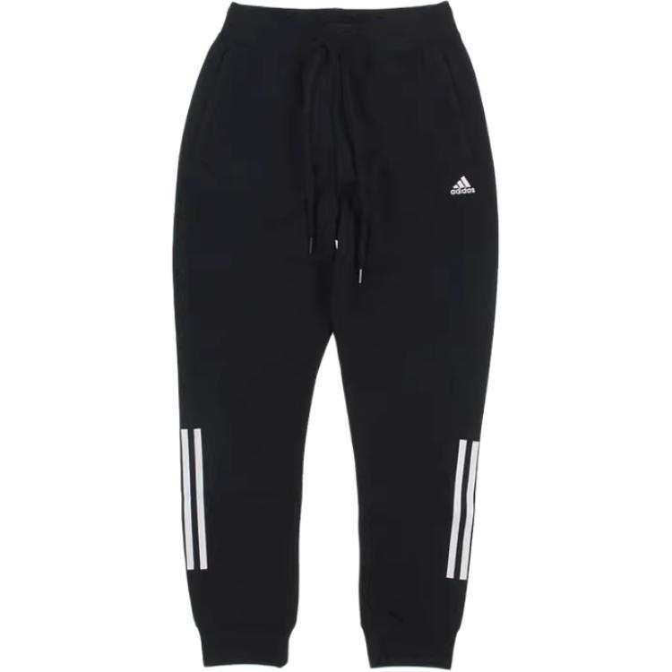 Adidas Adidas Clothing Casual Pants Women's Black Moderate Cuffed Pants