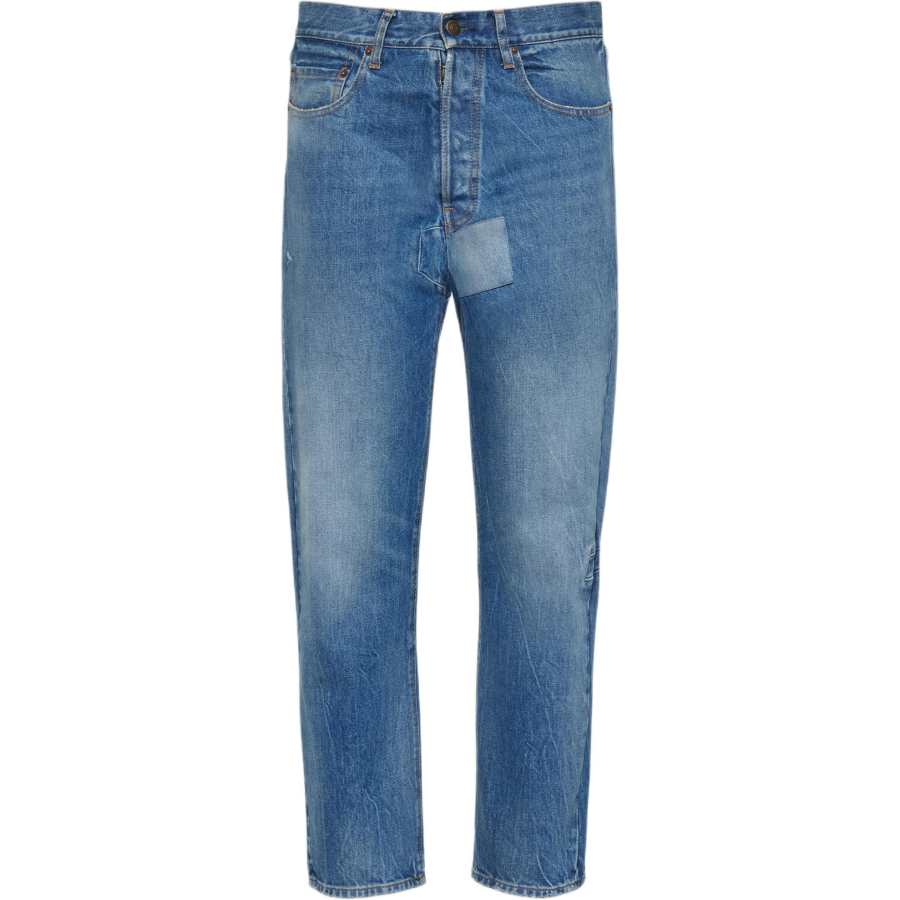 Maison Margiela Mid Rise Straight Leg Jeans