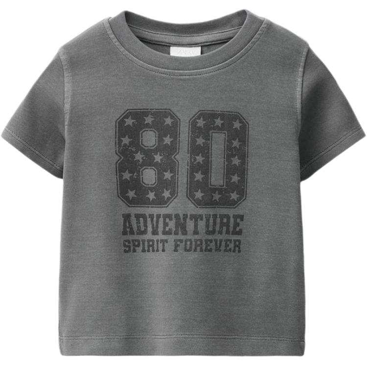 ZARA Kids T Shirts Crew Neck Moderate