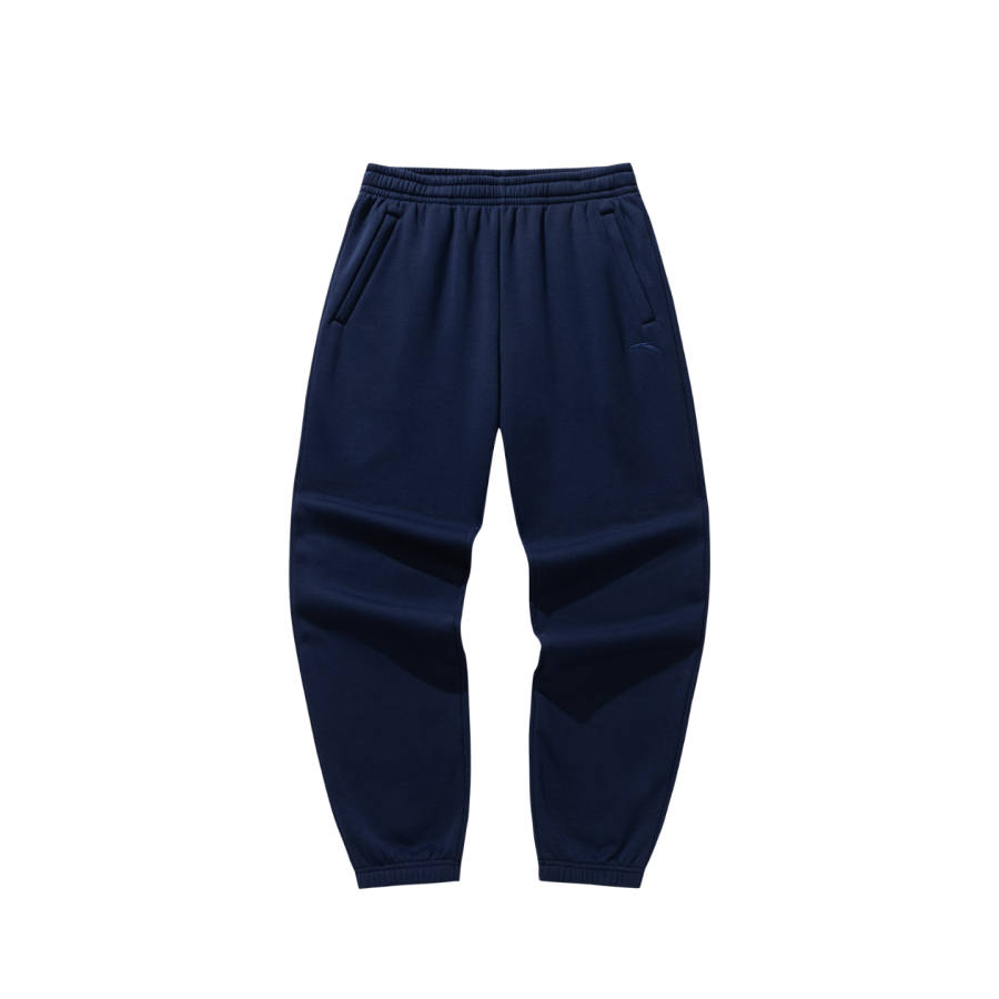 Anta Knitted Sweatpants Men's Bright Moon Blue