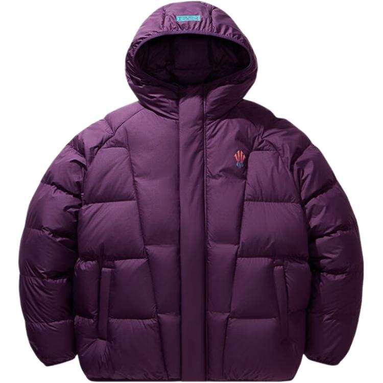 ANTA Anta Down Jacket Unisex Purple Clay