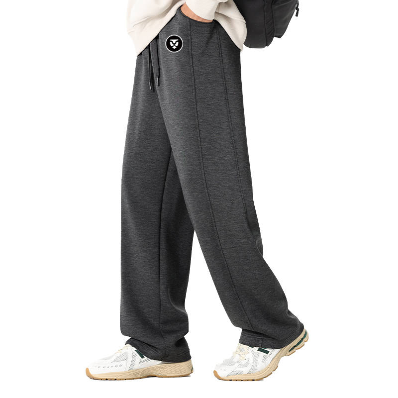 Tonlion Casual Pants Unisex Moderate Straight Fit Pants