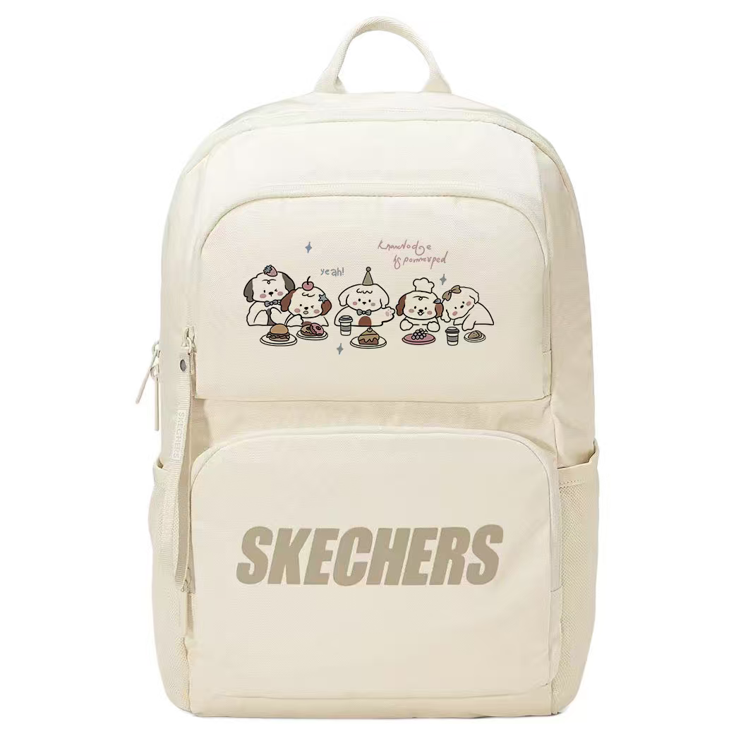Skechers Skechers Polyester Backpack Regular Unisex Light Sand Yellow