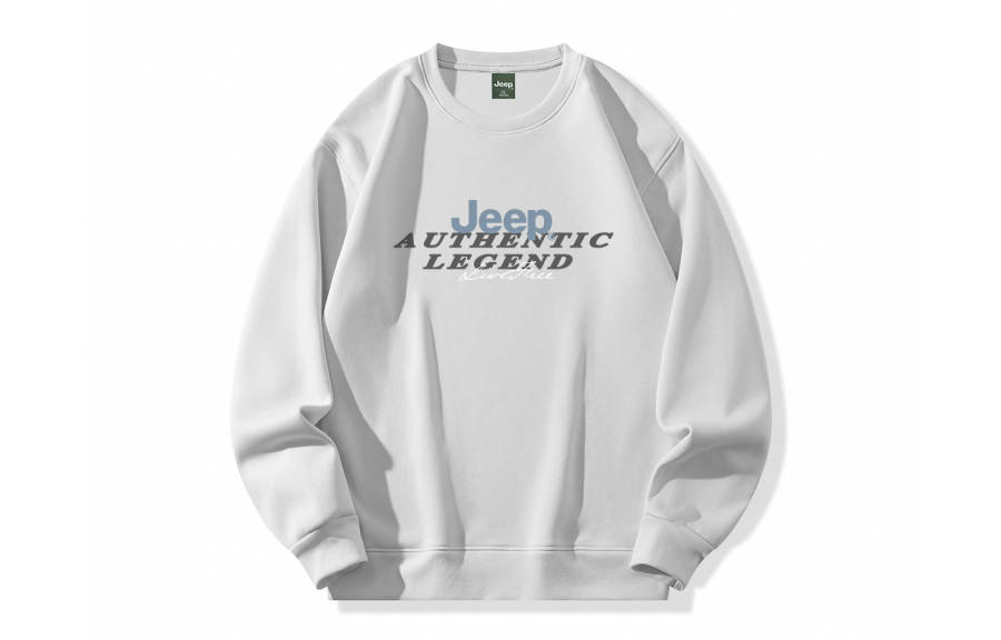 Jeep Sweatshirts Unisex Crew Neck Moderate Regular