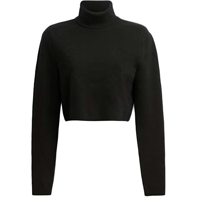COACH Knitwear Women's Black Turtleneck Moderate Other