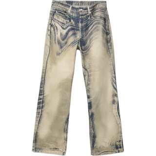 Camper sand blasted-effect jeans
