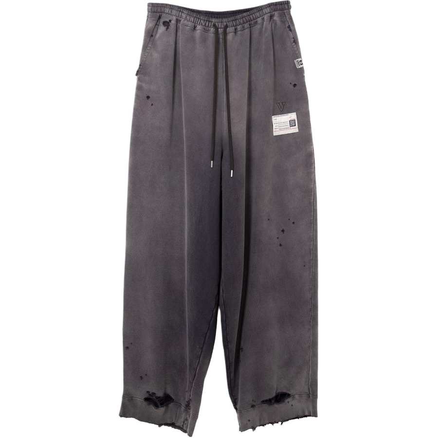Maison Mihara Yasuhiro Maison Mihara Yasuhiro Distressed Drawstring Track Pants
