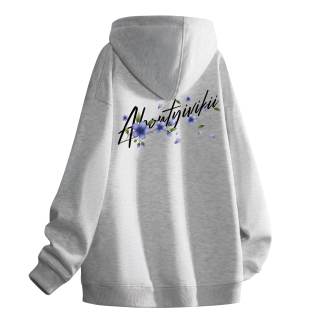 YIVIKII Sweatshirts Unisex Hooded Moderate Regular