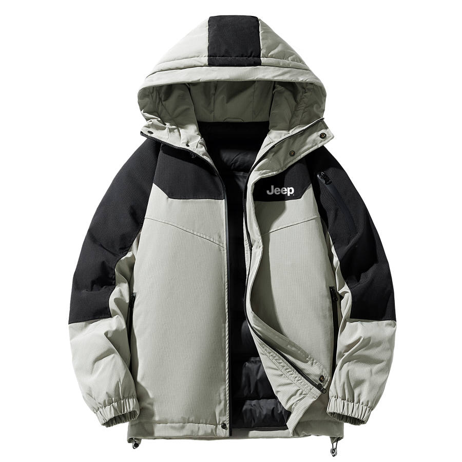 Jeep Jeep Down Jackets Unisex Hooded Thickened