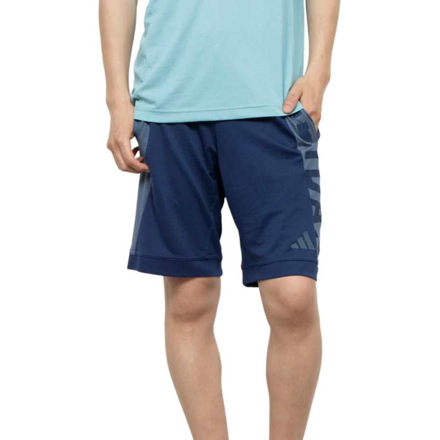 Adidas Adidas Clothing Casual Shorts Men's Blue