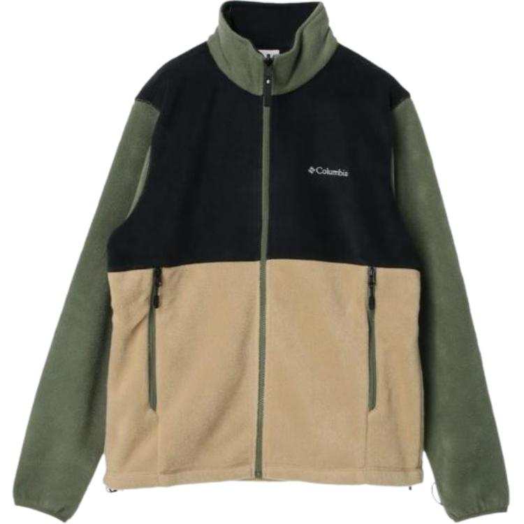 Columbia Jackets Men's Green Stand Collar Moderate Other