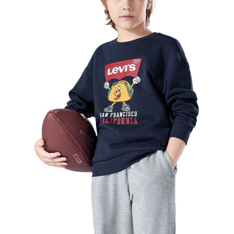 Levis Levis Kids Sweatshirts Crew Neck Moderate
