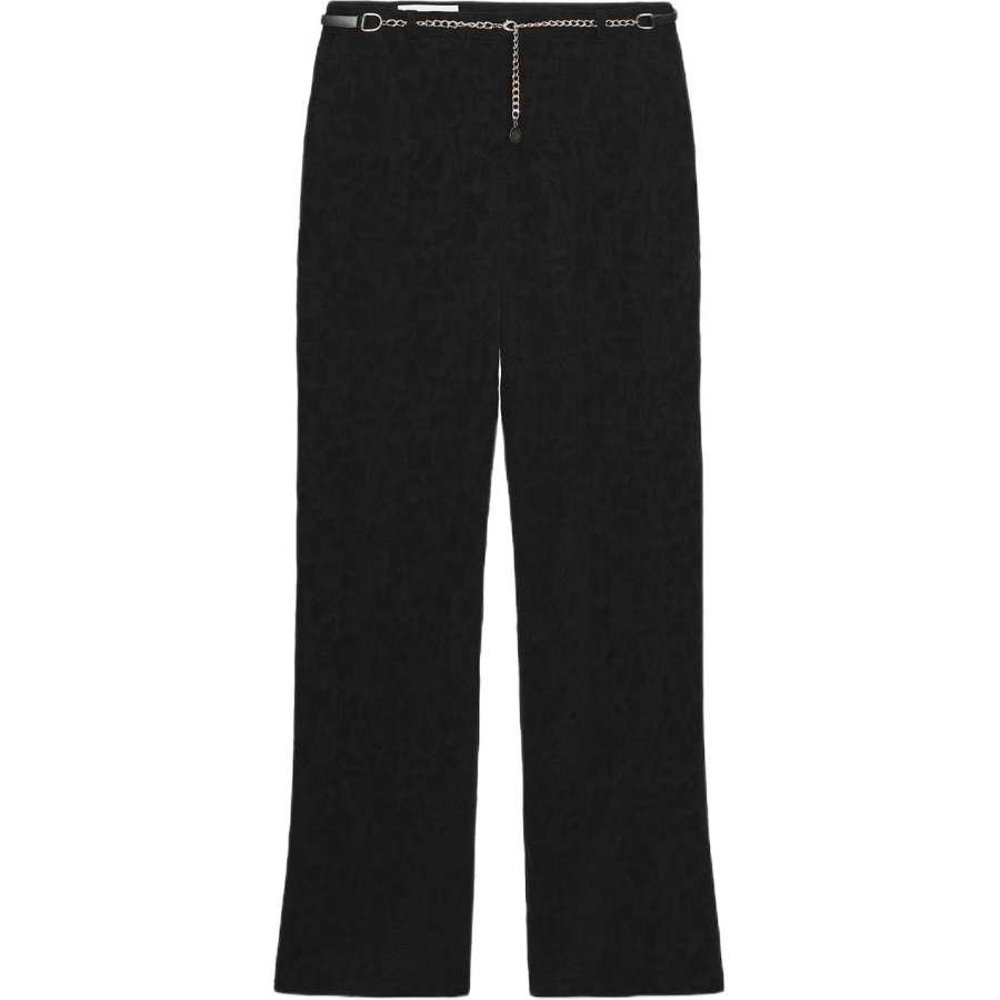 ZARA Casual Pants Women's Black Moderate Straight Fit Pants