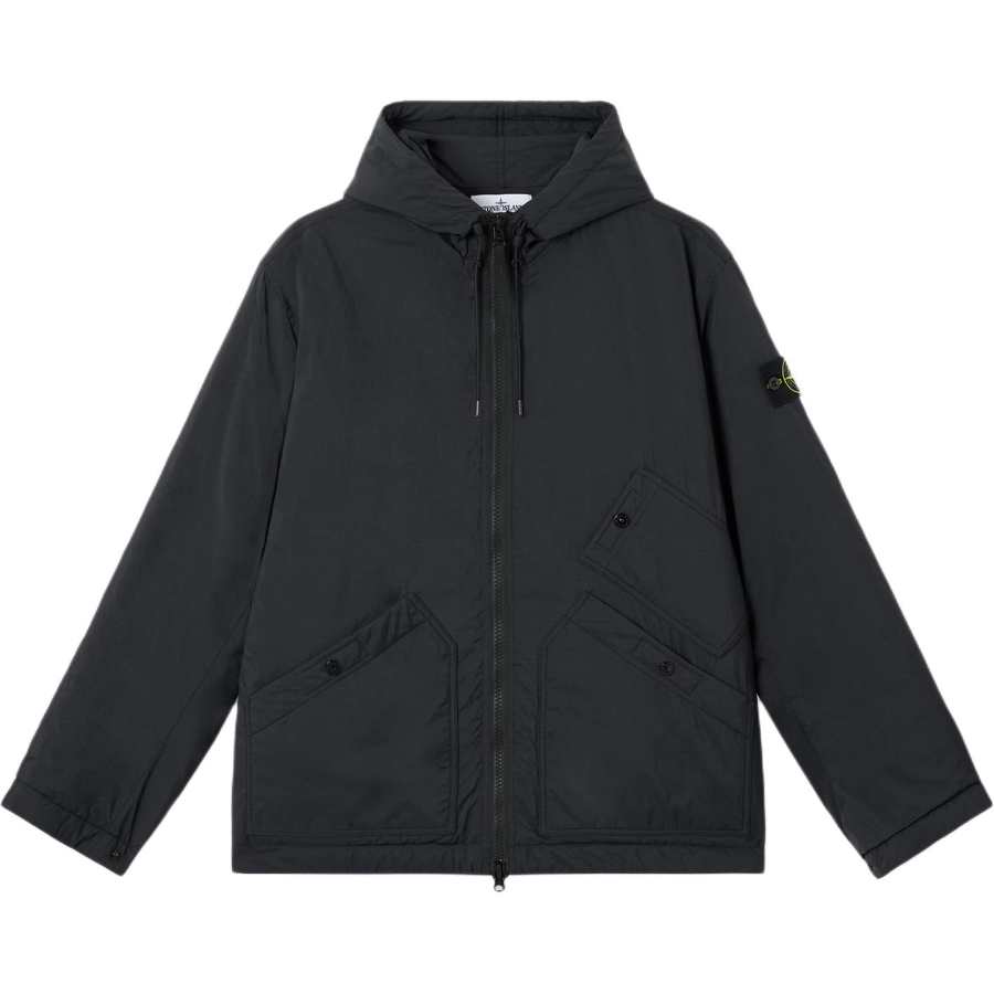STONE ISLAND Zip Up Hooded Jacket