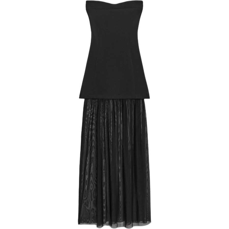 ZARA Sleeveless Dresses Women's Black Moderate