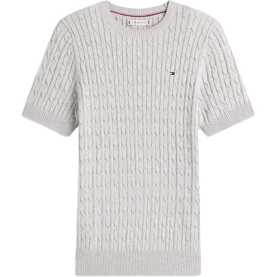 Tommy Hilfiger Sweaters Women's Gray Crew Neck Moderate Other