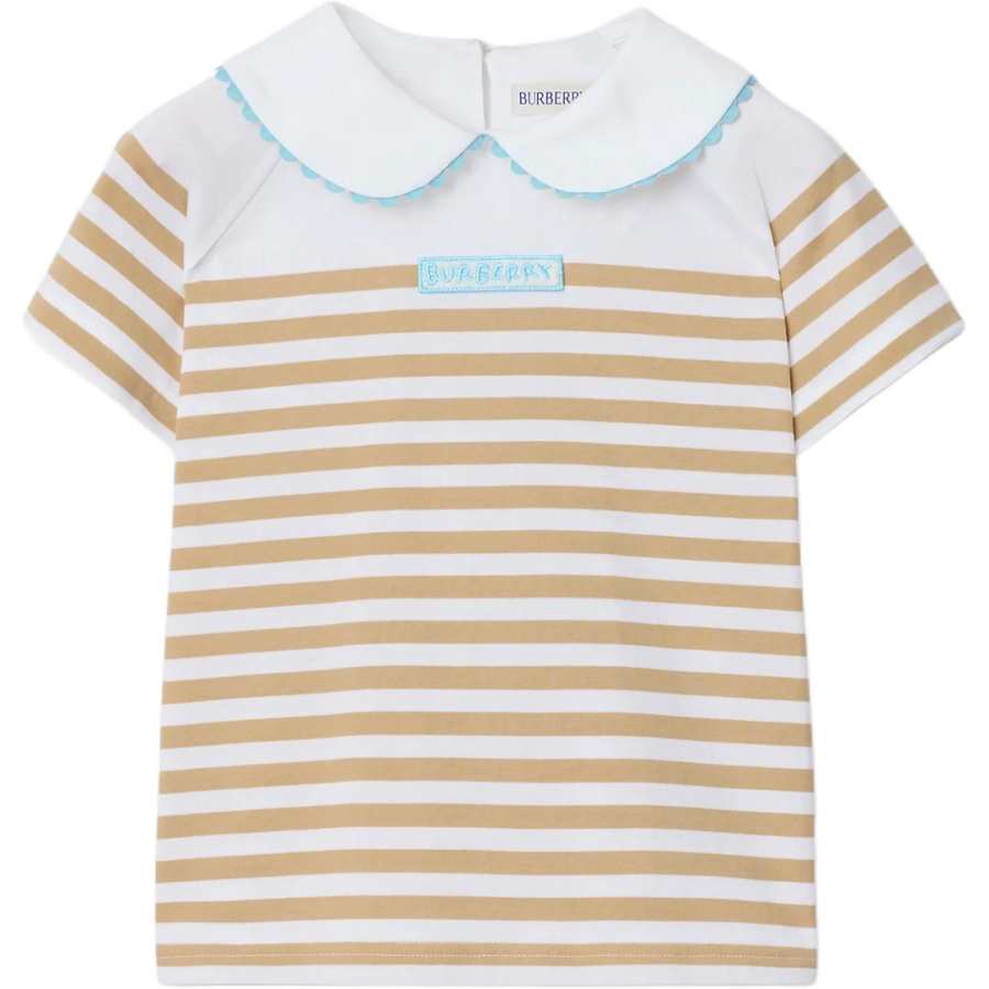 Burberry Kids T Shirts Crew Neck Moderate