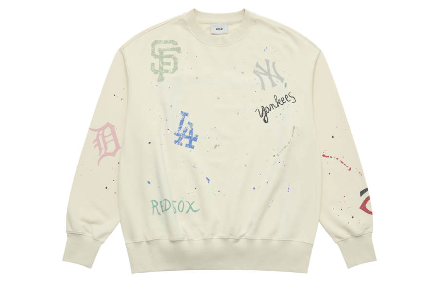 MLB MLB 25FW Sweatshirt Unisex Standard Ivory