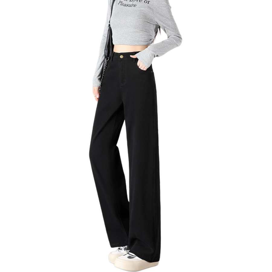 Tonlion Jeans Women's Moderate Straight Fit Pants