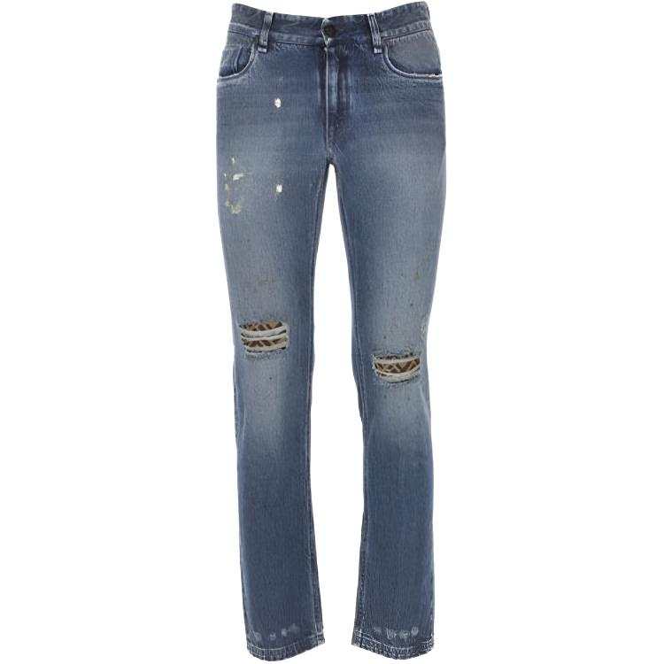 FENDI FENDI Jeans Men's Blue Moderate