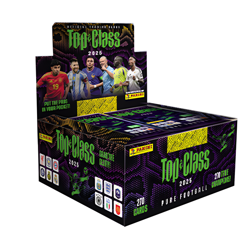 PANINI TOPCLASS FIFA 2025 Slim Soccer Ball Sports Cards Whole Box