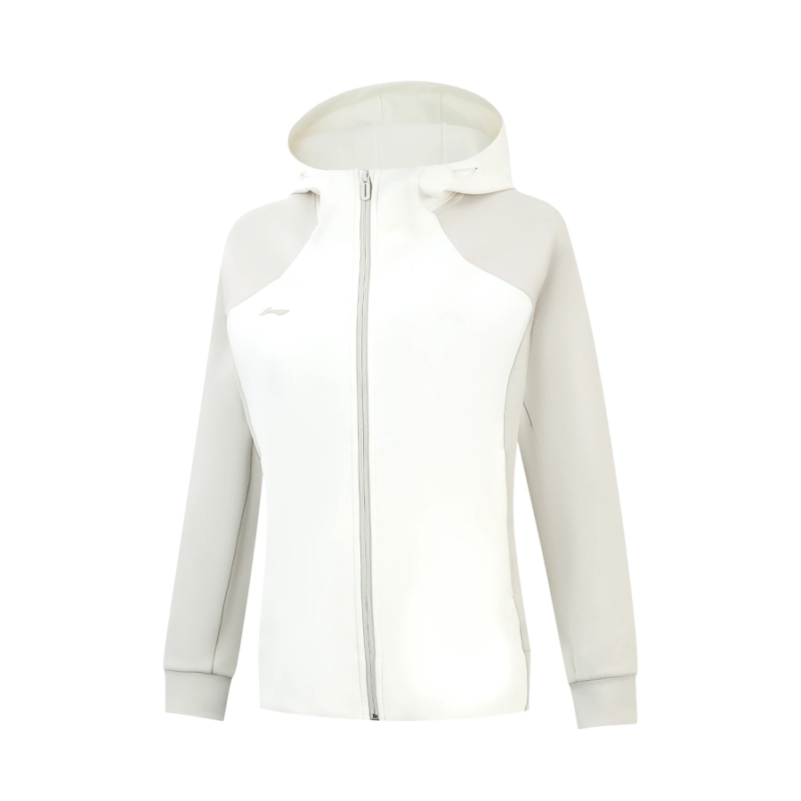 Li-Ning Li Ning Sweatshirts Women's Gravel White/Ivory Moderate