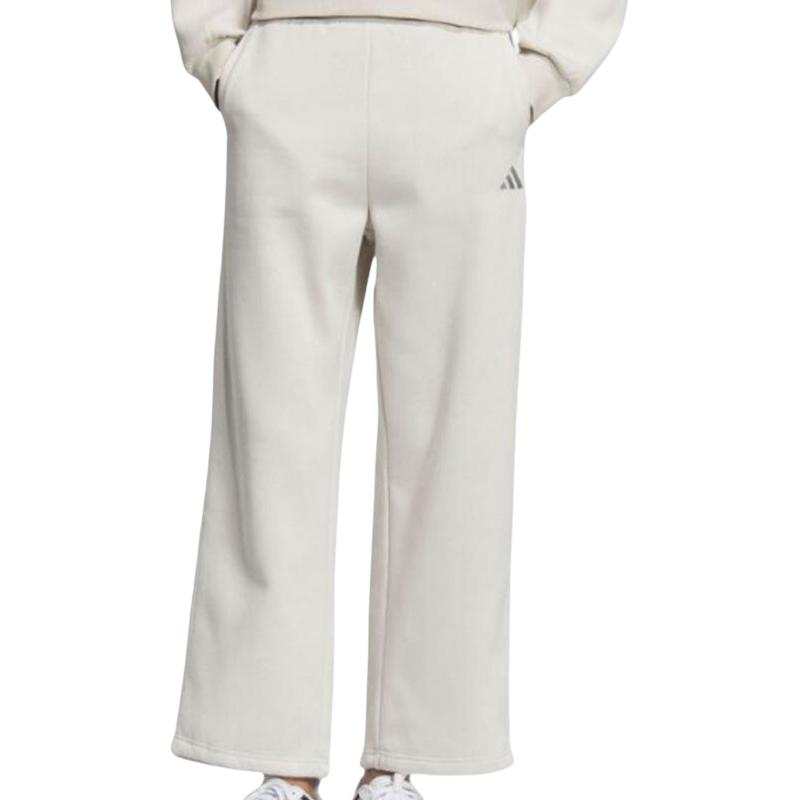 Adidas Adidas Casual Pants Women's White Moderate Straight Fit Pants