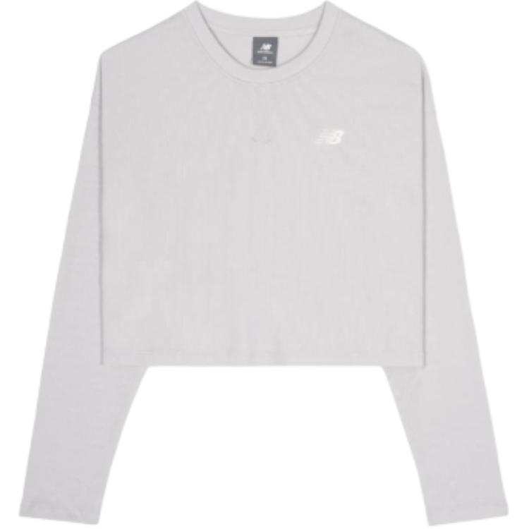 New Balance New Balance T Shirts Women's Light Gray Crew Neck