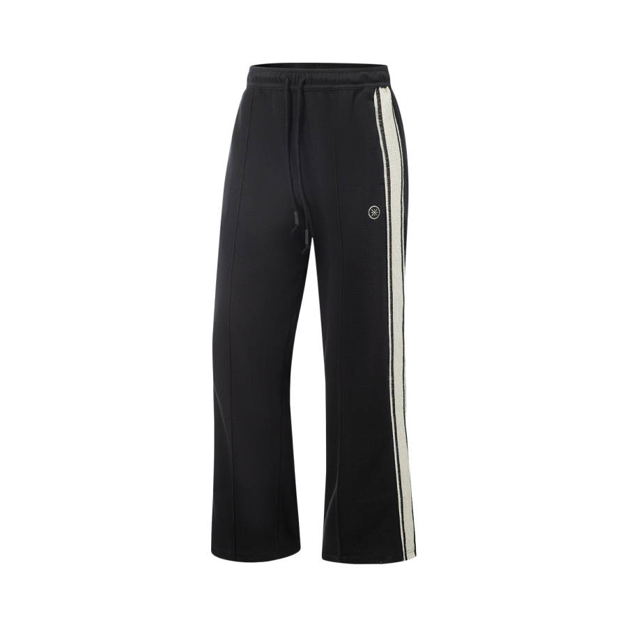 Li-Ning Li Ning Casual Pants Men's Black Moderate Straight Fit Pants