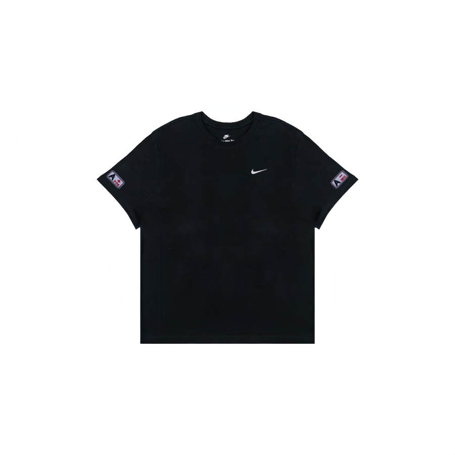 Nike Nike Sportswear T Shirts Men's Black Crew Neck Straight Fit