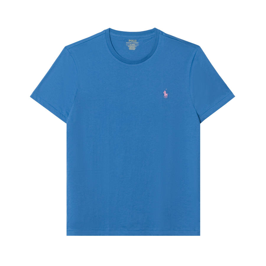 Polo Ralph Lauren SS23 T Shirt Custom Slim Fit Men's Blue