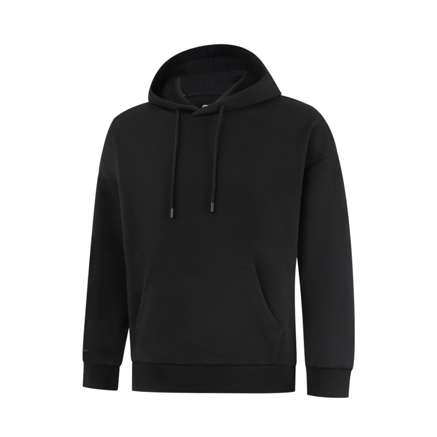 Li-Ning Li Ning Sweatshirts Unisex Black Hooded Moderate