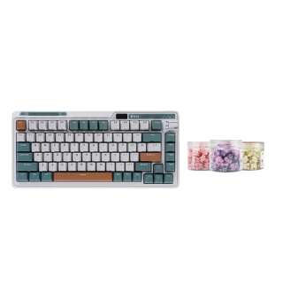 Kzzi K75 Performance Edition 82 Keys Pro Wireless Tri Mode Gasket Dial Macro RGB Switch Mechanical Keyboard