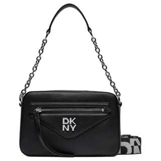 DKNY Leather Camera Bag, Handbag, Shoulder Bag Women's Black