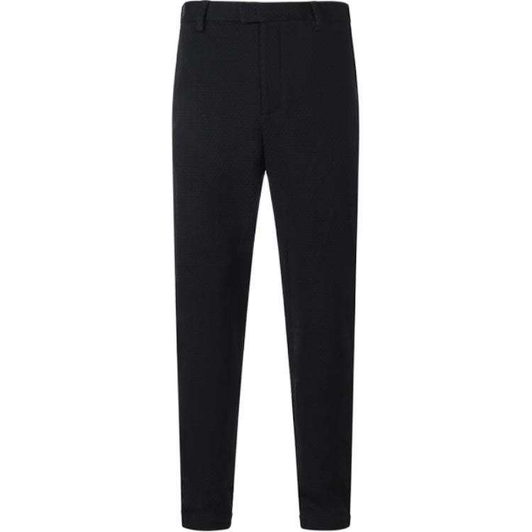 EMPORIO ARMANI 【Previous Season】logo-plaque tapered-leg trousers