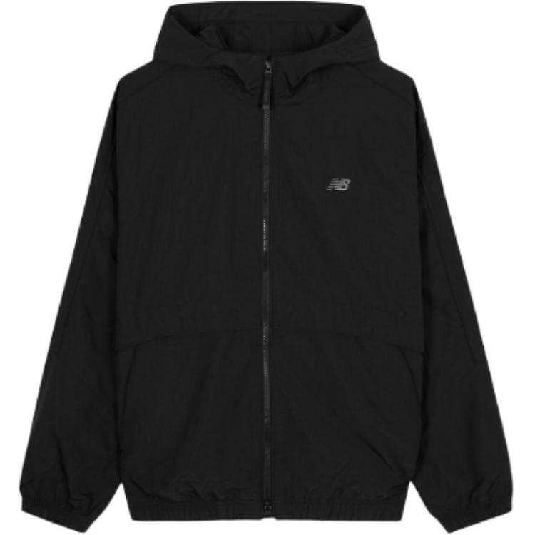 New Balance New Balance Sweatshirts Men's Black Hooded Moderate