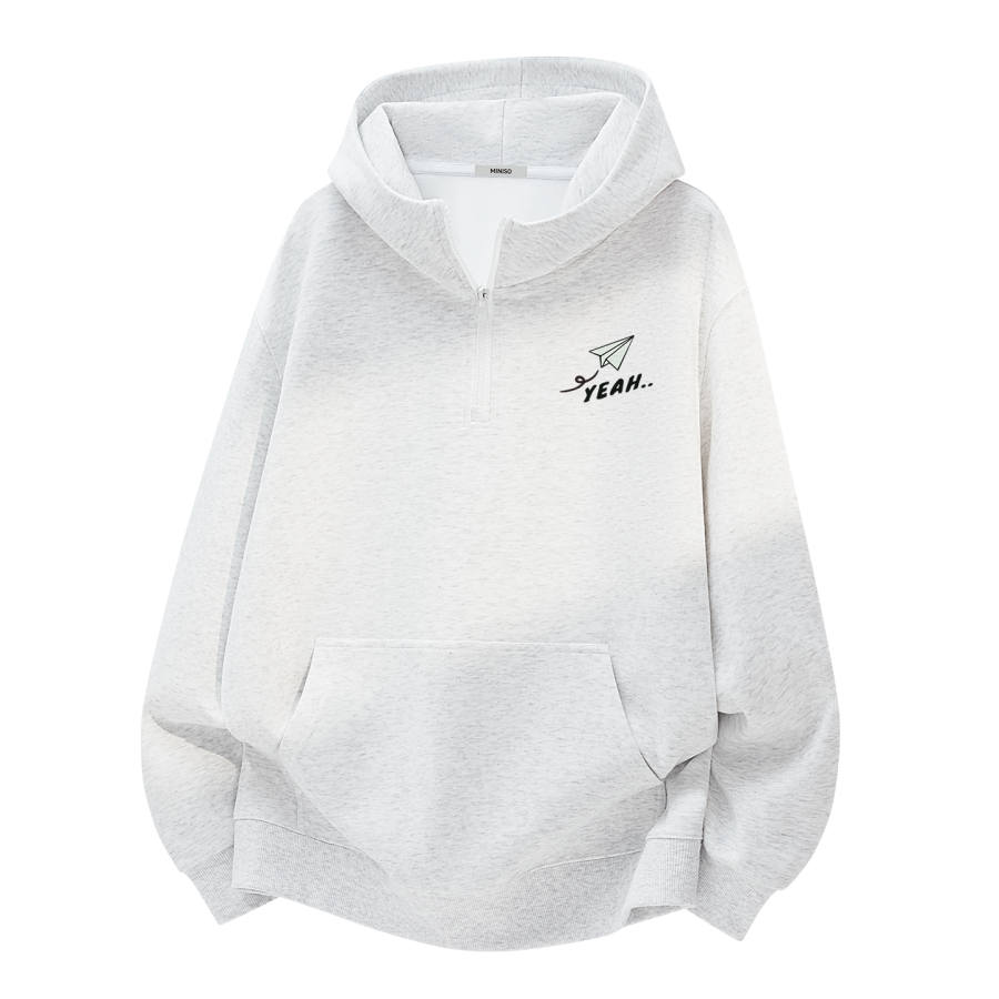 MINISO Sweatshirts Unisex Hooded Moderate Heavyweight