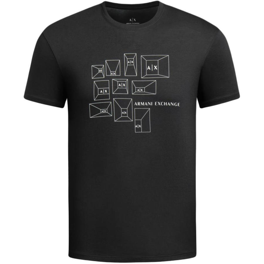 ARMANI EXCHANGE ARMANI EXCHANGEAE SS24 T Shirt Men's Black