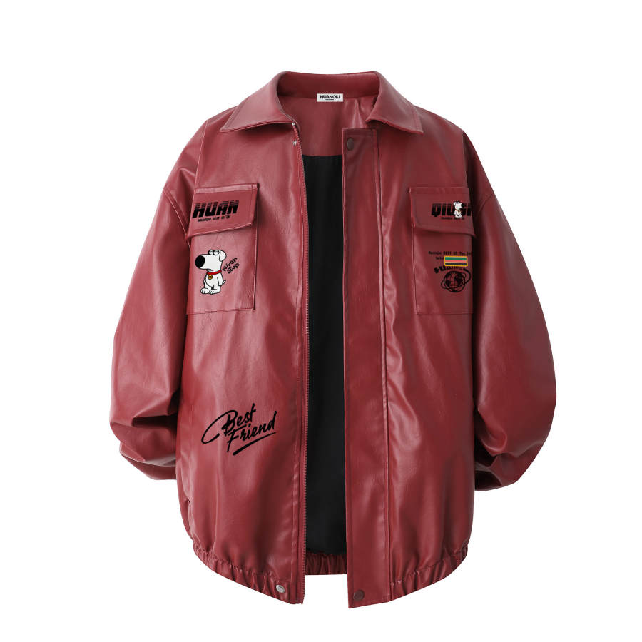 HUANQIU Jackets Unisex Lapel Moderate Other