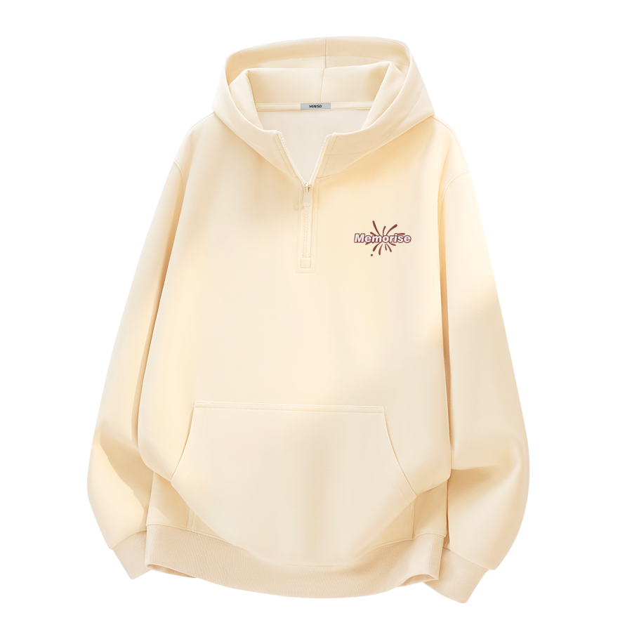MINISO Sweatshirts Unisex Hooded Moderate Heavyweight